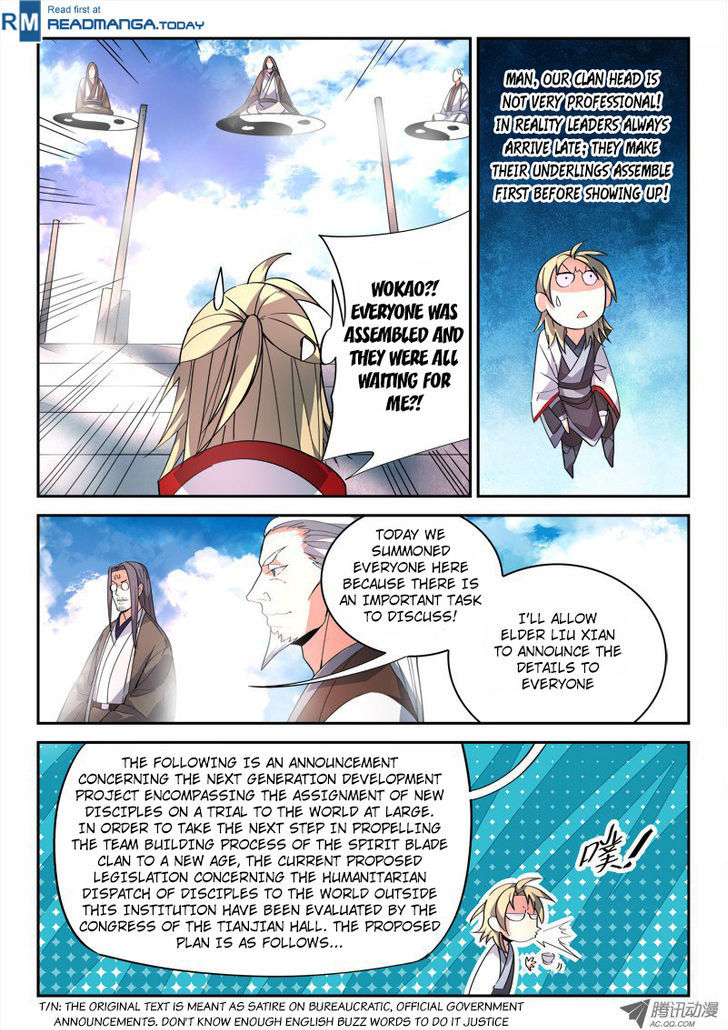 Spirit Blade Mountain Chapter 82 page 4 - Chapter 82