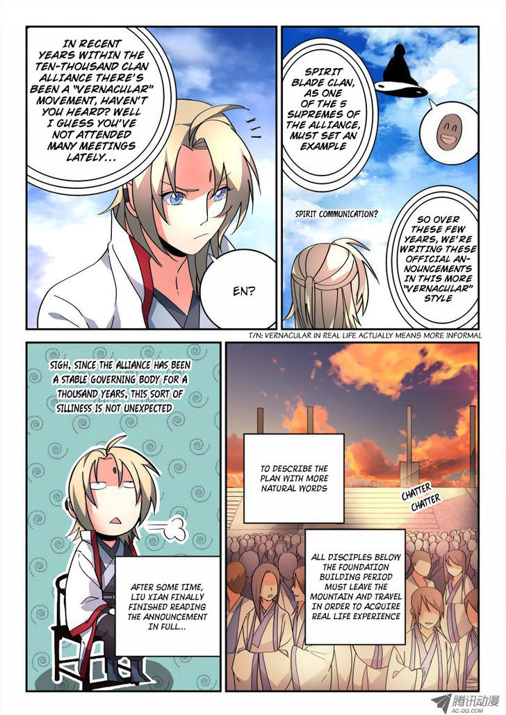 Spirit Blade Mountain Chapter 82 page 5 - Chapter 82