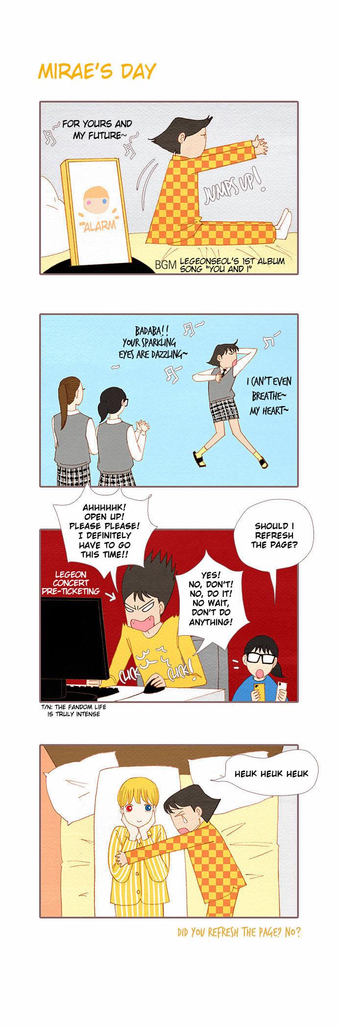 Spirit Fingers Chapter 53.5 page 18 - Chapter 53.5 : Special
