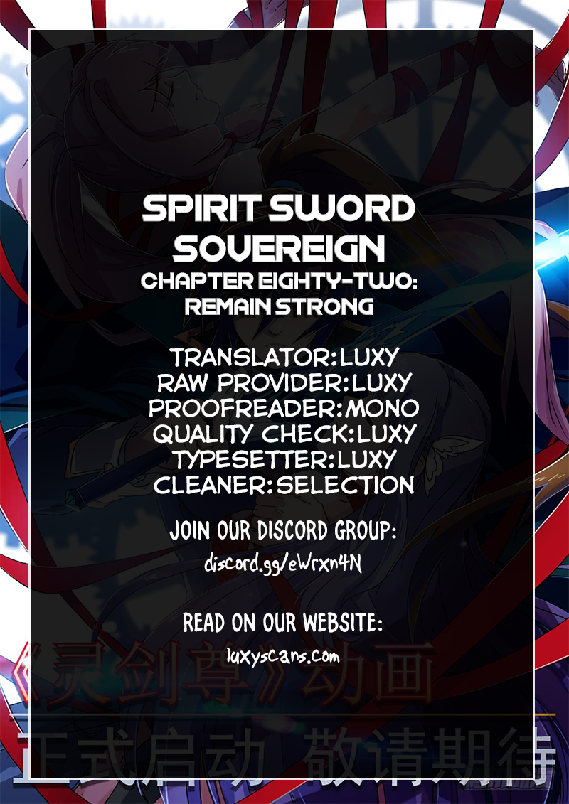 Spirit Sword Sovereign Chapter 82 page 1 - Chapter 82: Remain Strong