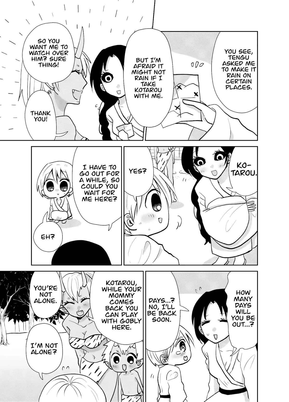 Spirited Away by the Rain Woman Youkai Chapter 19 page 3 - Chapter 19