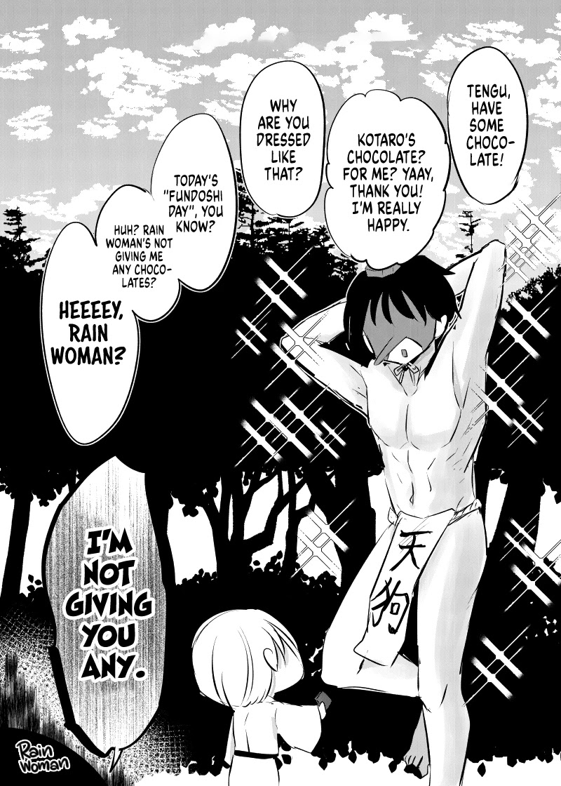 Spirited Away by the Rain Woman Youkai Chapter 45.7 page 4 - Chapter 45.7: Valentine's