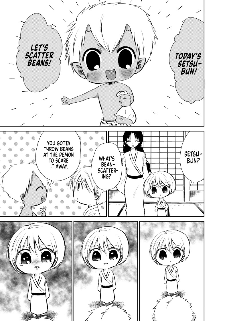 Spirited Away by the Rain Woman Youkai Chapter 45.8 page 1 - Chapter 45.8: Setsubun