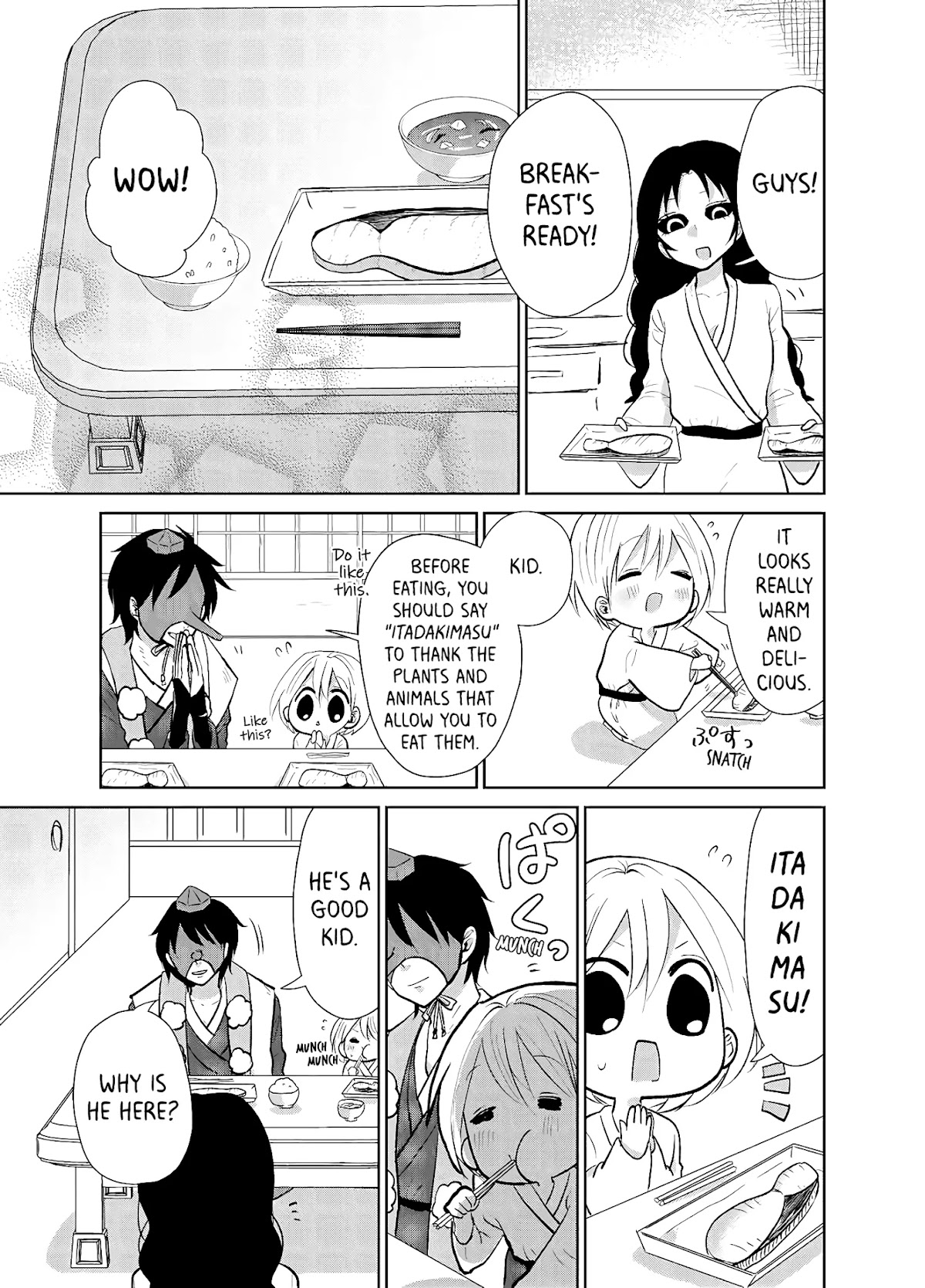 Spirited Away by the Rain Woman Youkai Chapter 6 page 3 - Chapter 6