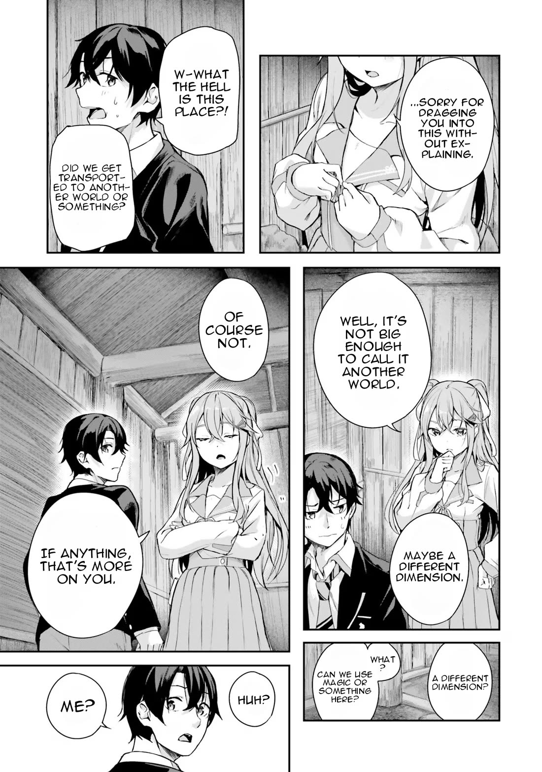 Spirited Away Eden Chapter 1 page 23 - Chapter 1: The Disappearing Girl and Eden