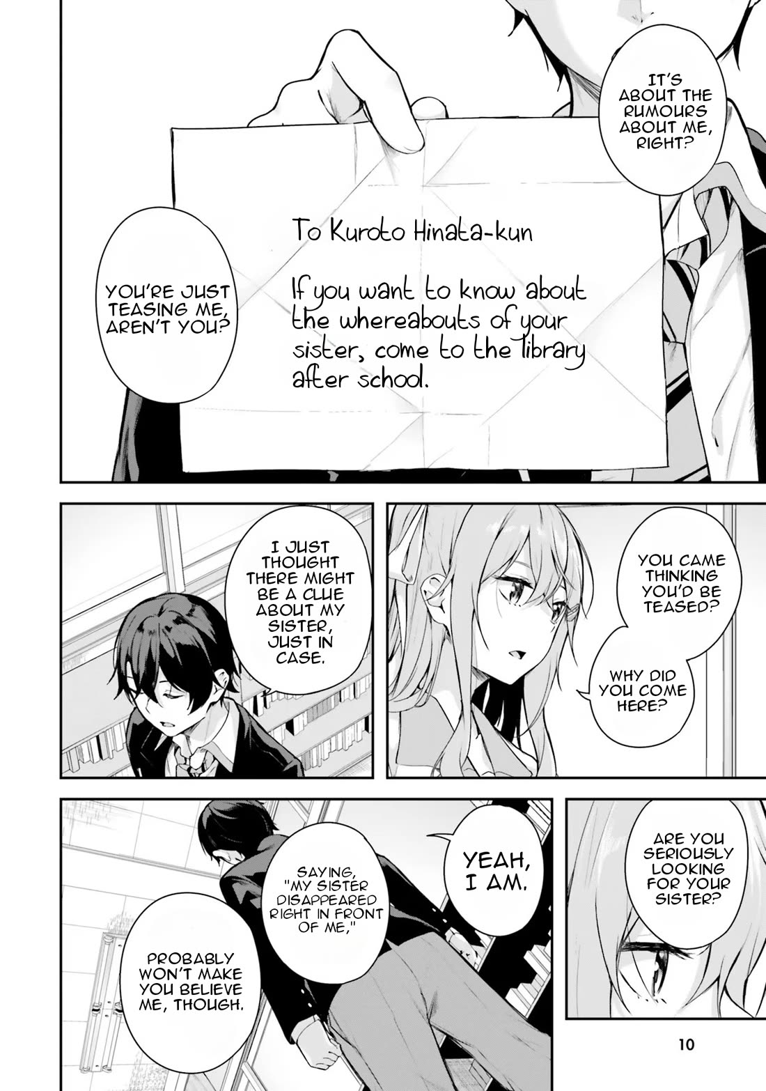 Spirited Away Eden Chapter 1 page 9 - Chapter 1: The Disappearing Girl and Eden