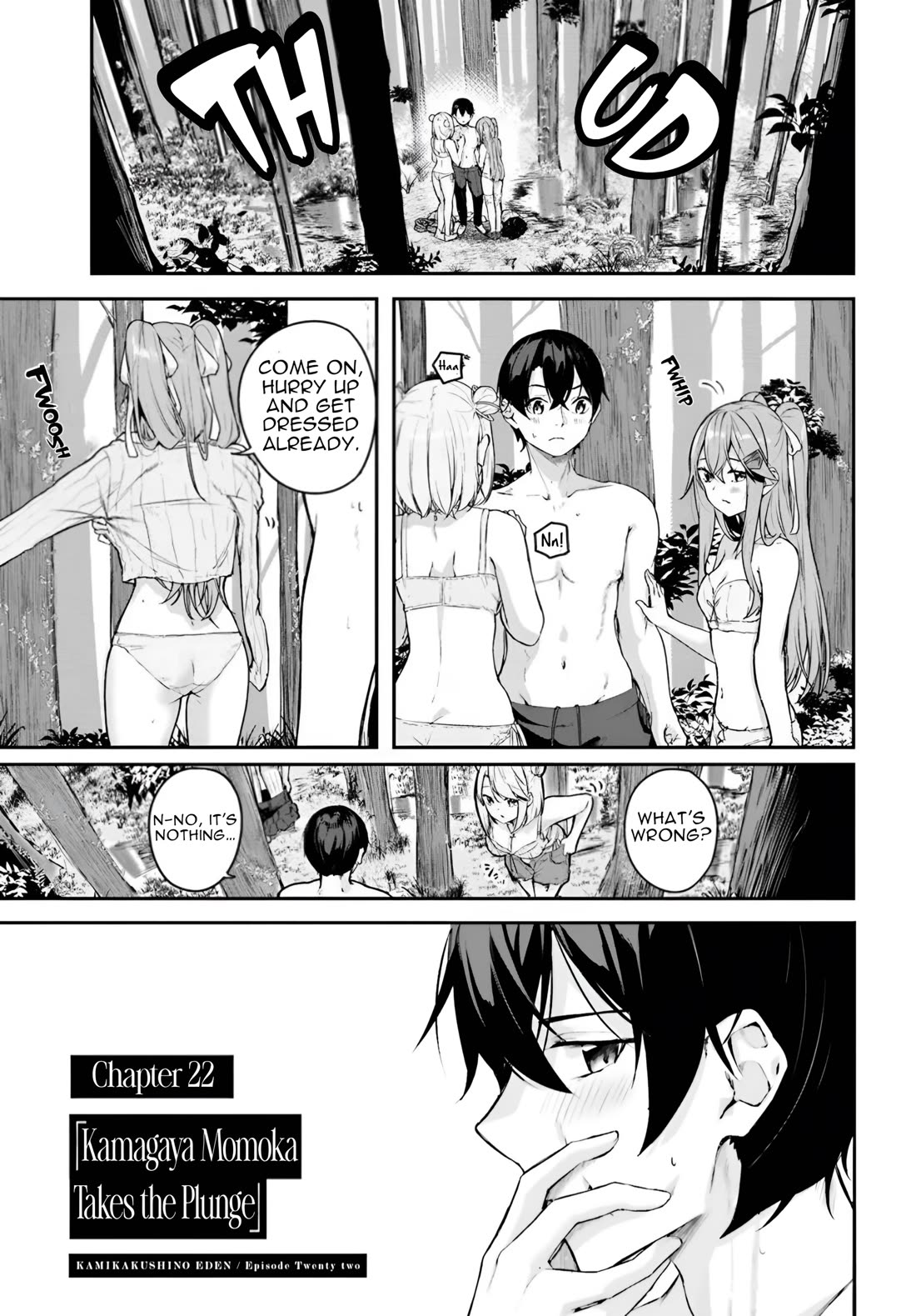 Spirited Away Eden Chapter 22 page 2 - Chapter 22: Kamagaya Momoka Takes the Plunge