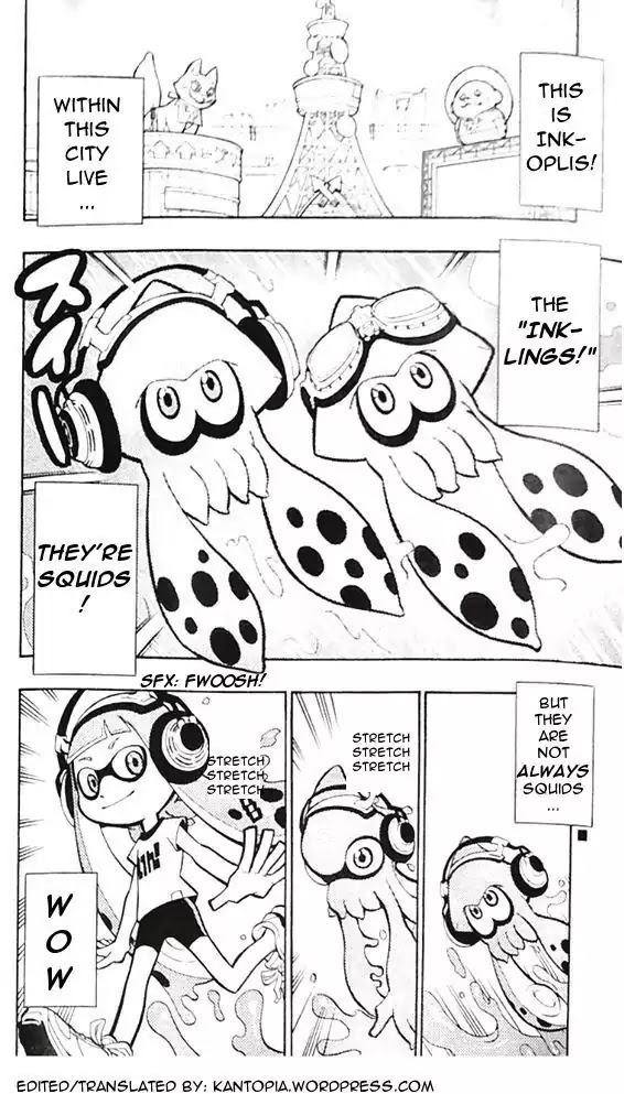 Splatoon Chapter 0 page 1 - Chapter 0