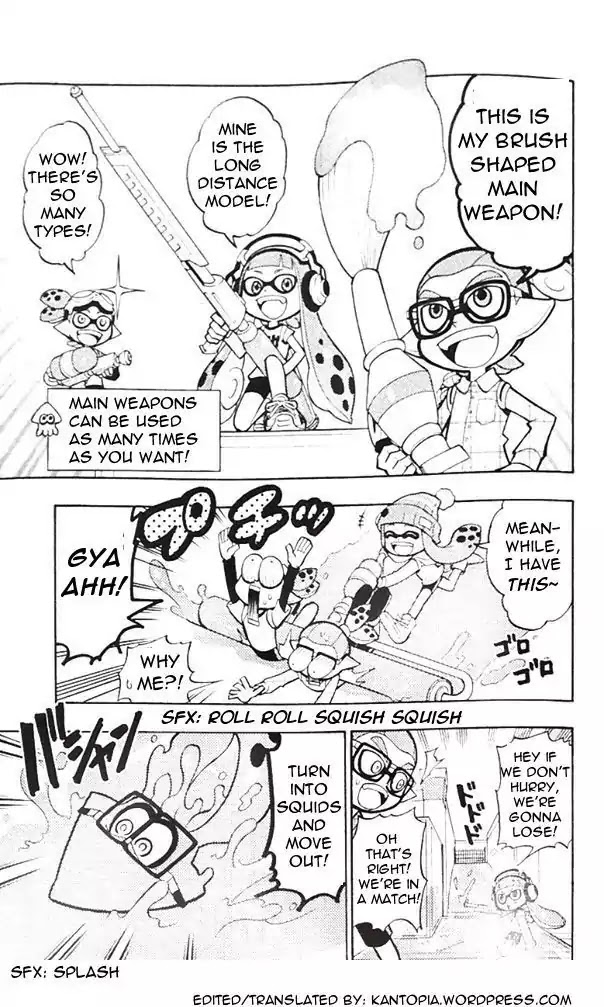 Splatoon Chapter 0 page 6 - Chapter 0