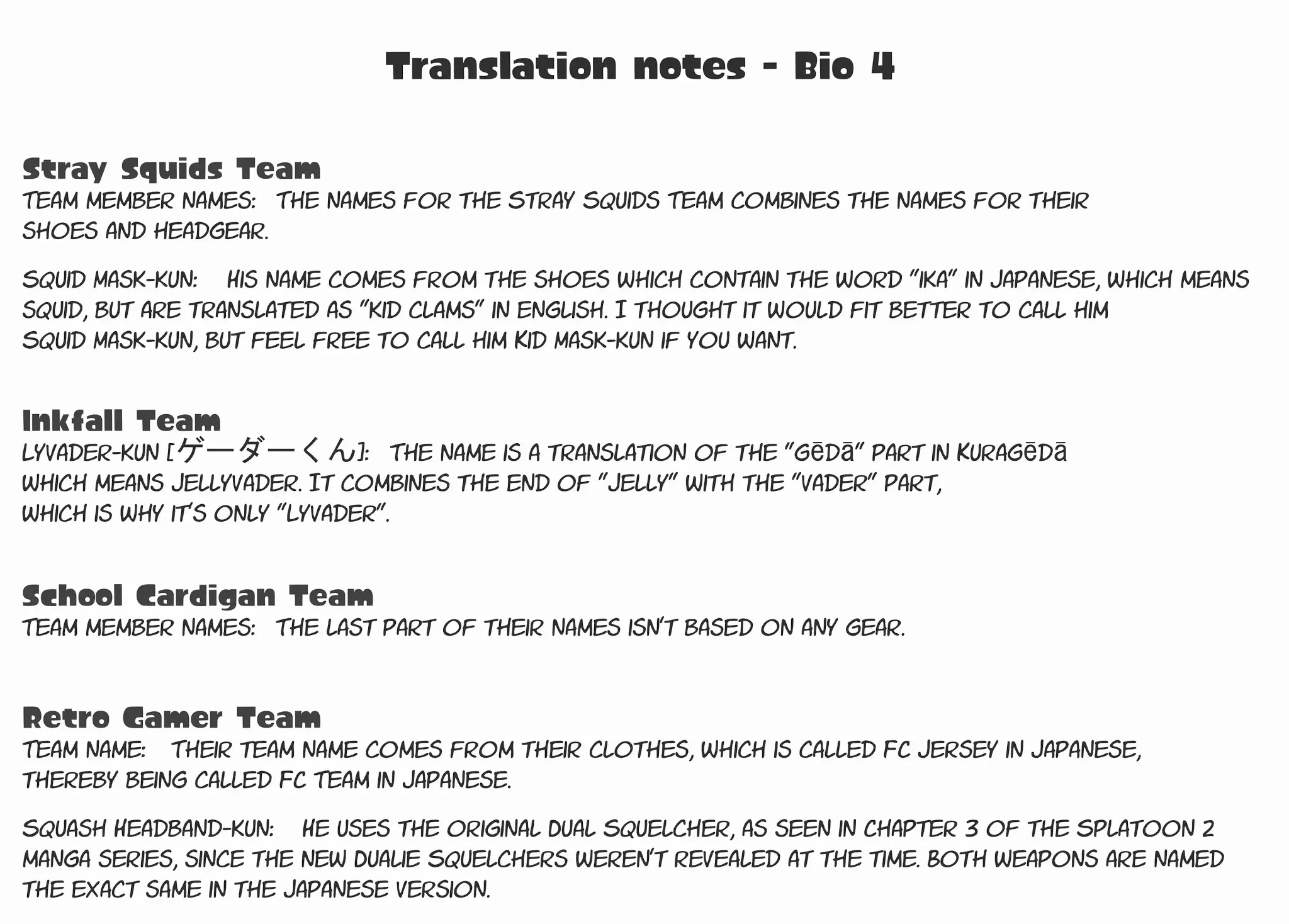 Splatoon Chapter 15.6 page 5 - Chapter 15.6: Inkling Almanac