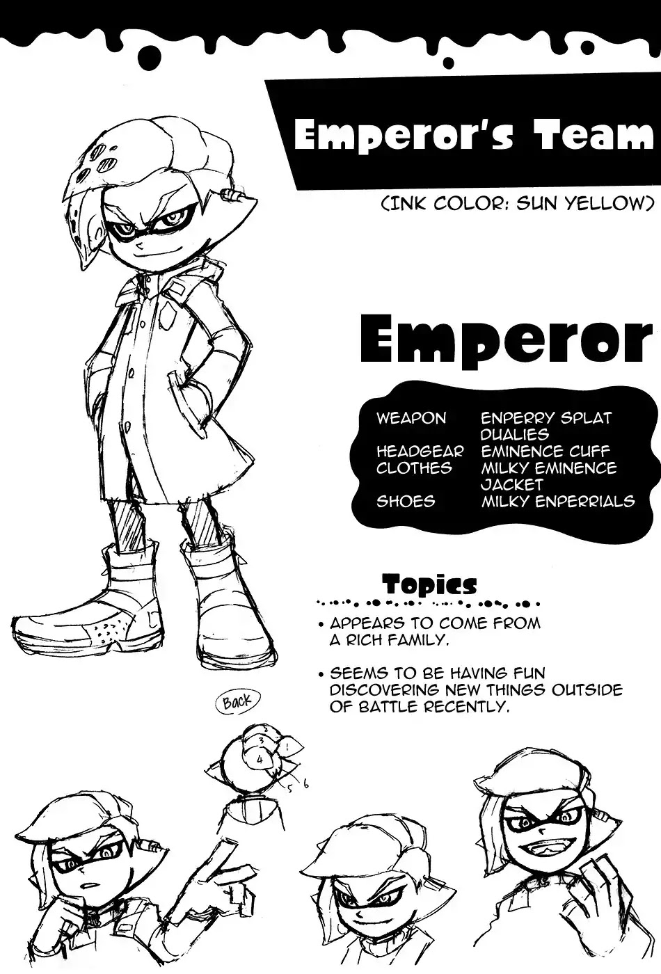 Splatoon Chapter 23.6 page 2 - Chapter 23.6: Inkling Almanac