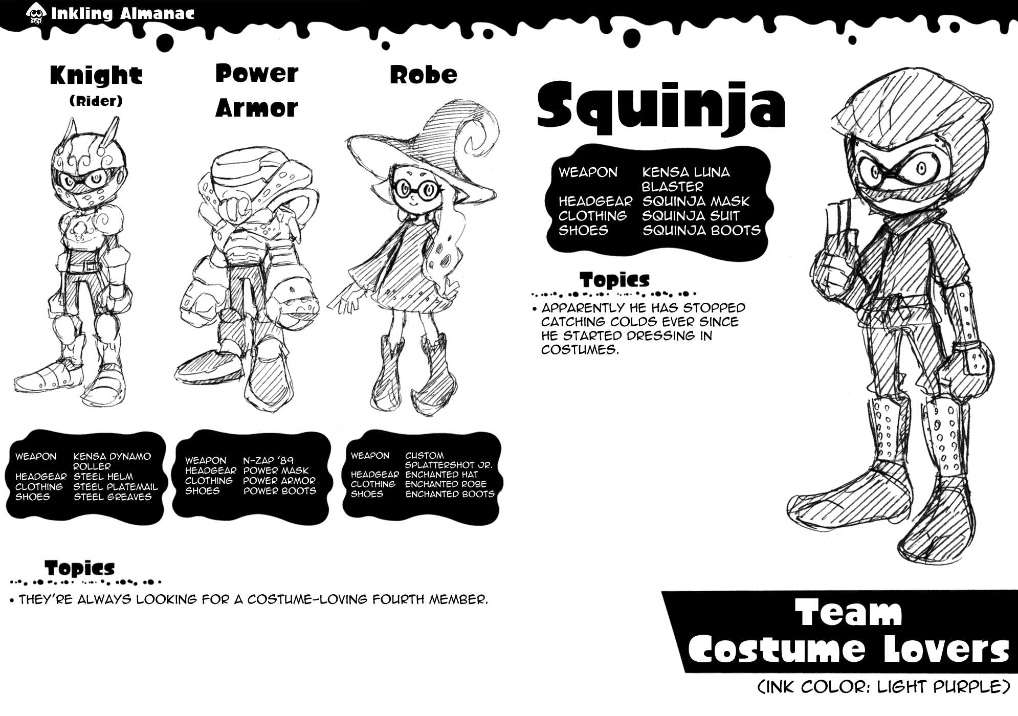 Splatoon Chapter 31.6 page 7 - Chapter 31.6: Inkling Almanac