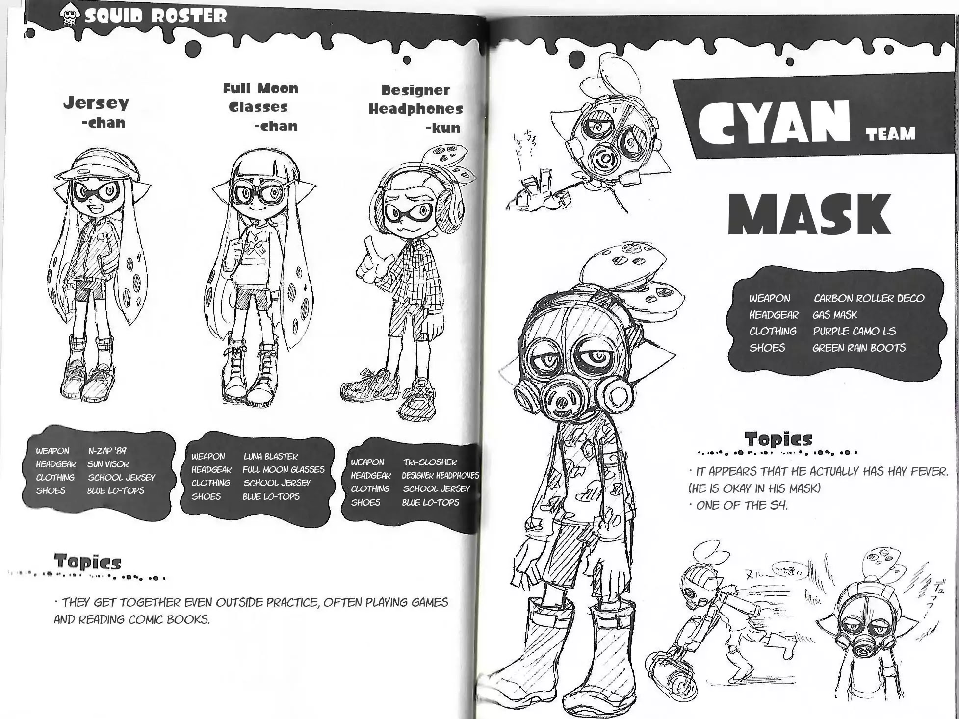 Splatoon Chapter 7.6 page 1 - Chapter 7.6: Inkling Almanac