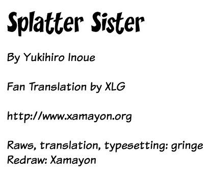 Splatter Sister Chapter 0 page 1 - Chapter 0