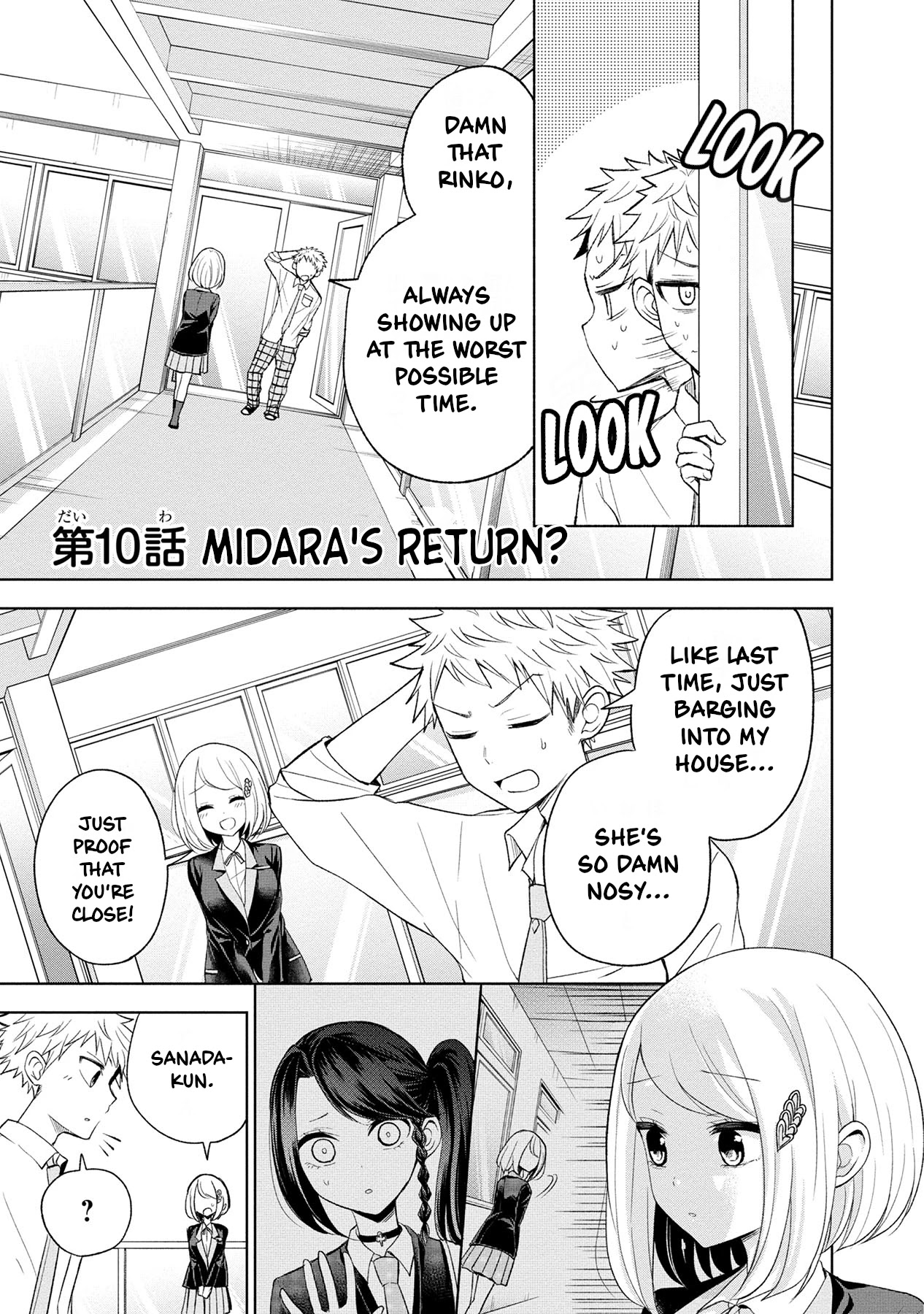 Split Lover Chapter 10 page 1 - Chapter 10: Midara's Return?