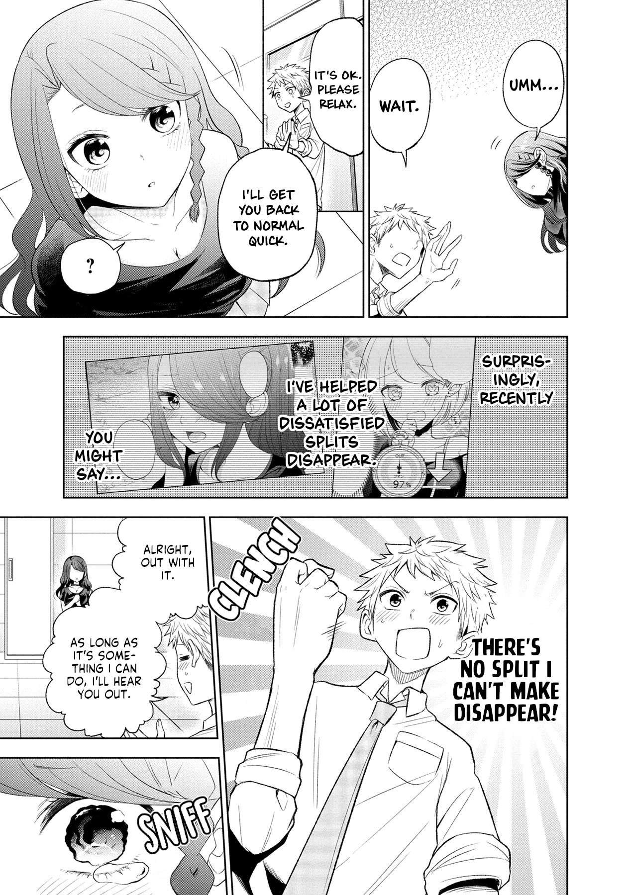 Split Lover Chapter 13 page 5 - Chapter 13: An Unexpected Split.