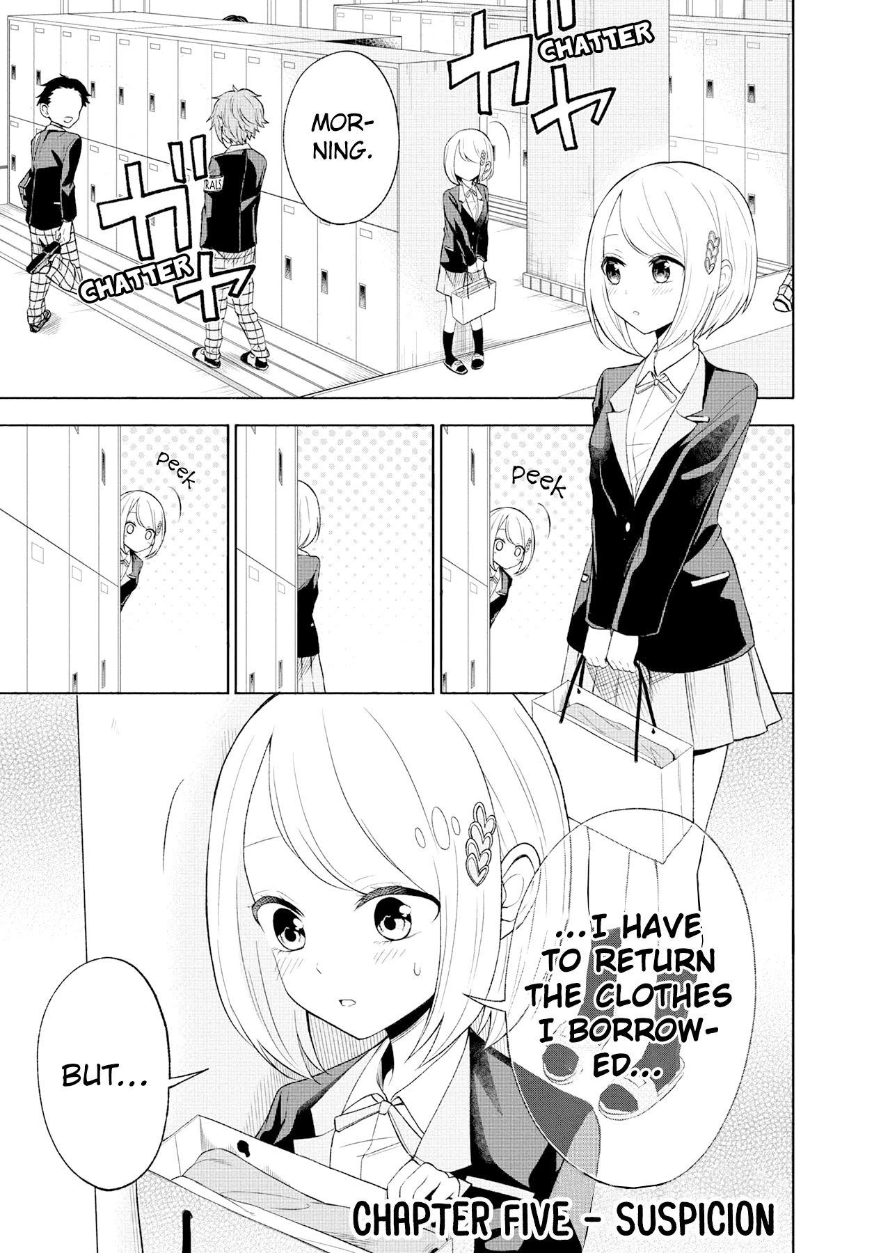 Split Lover Chapter 5 page 1 - Chapter 5: Suspicion