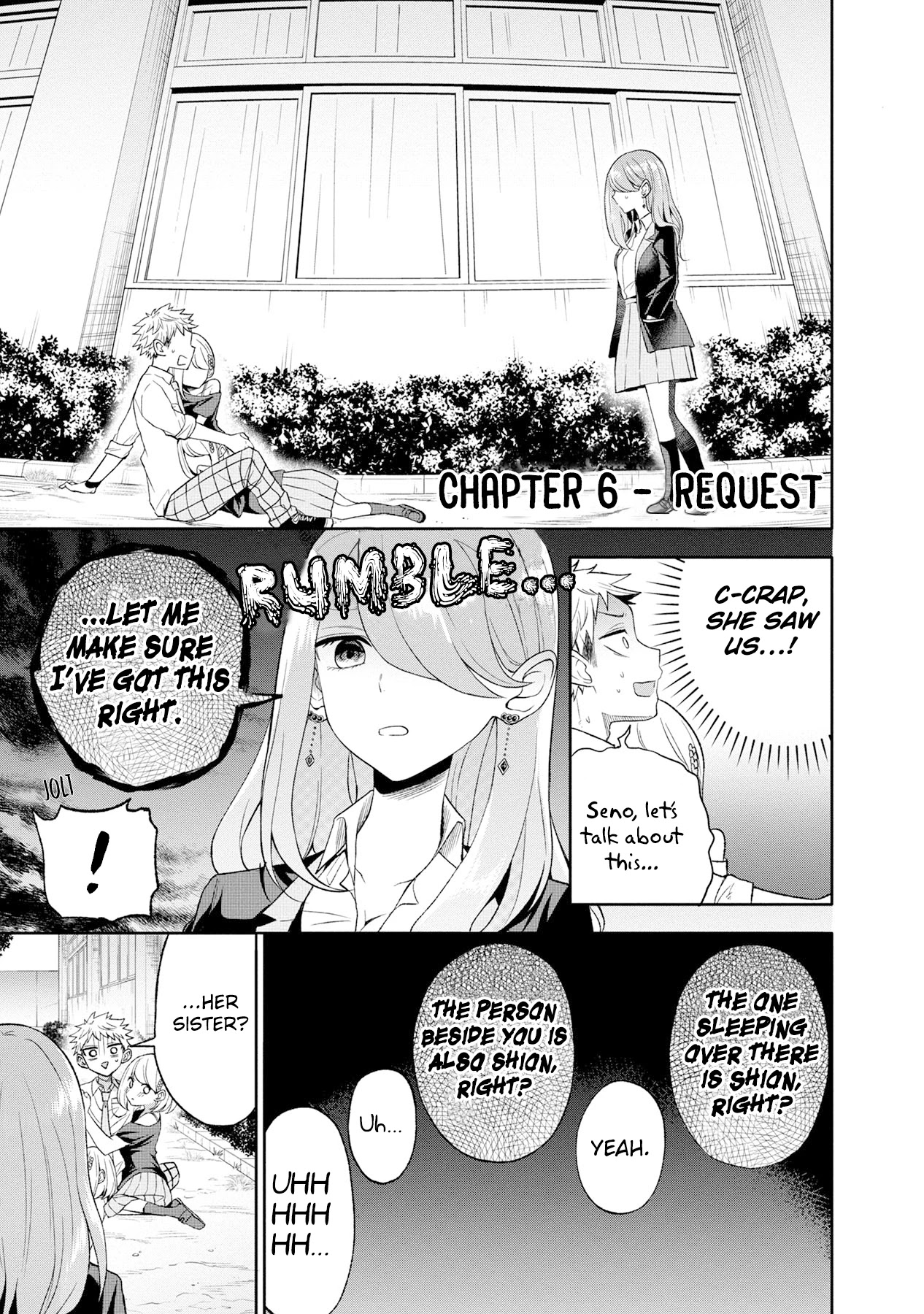 Split Lover Chapter 6 page 1 - Chapter 6: Request