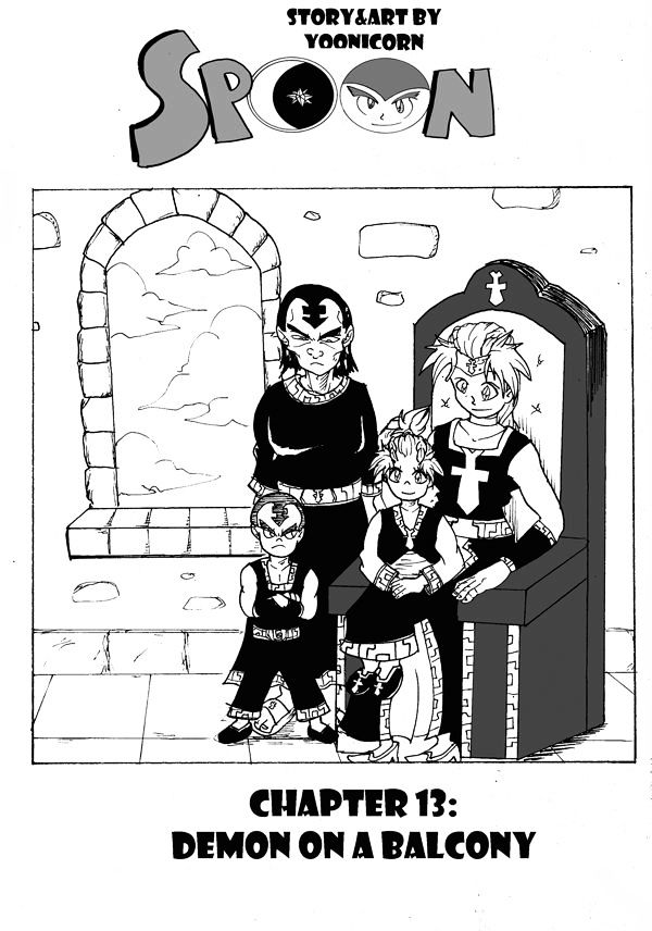 SPOON Chapter 13 page 1 - Chapter 13 : Demon on a Balcony