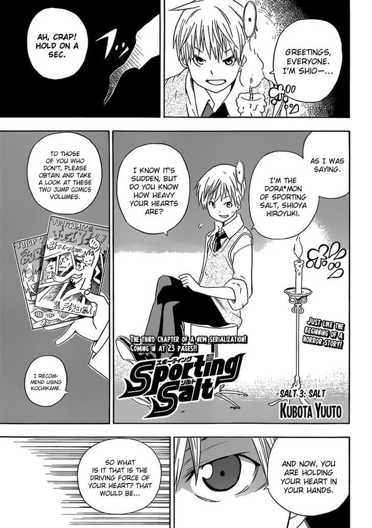 Sporting Salt Chapter 3 page 1 - Chapter 3 : Salt (Fixed)