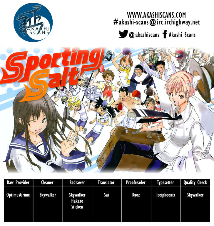 Sporting Salt Chapter 6 page 1 - Chapter 6 : The Ultimate Weakness