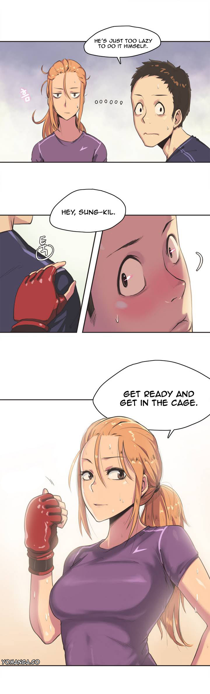 Sports Girl Chapter 1 page 10 - Chapter 1 : Fighter, Ah-Yeon Park #1