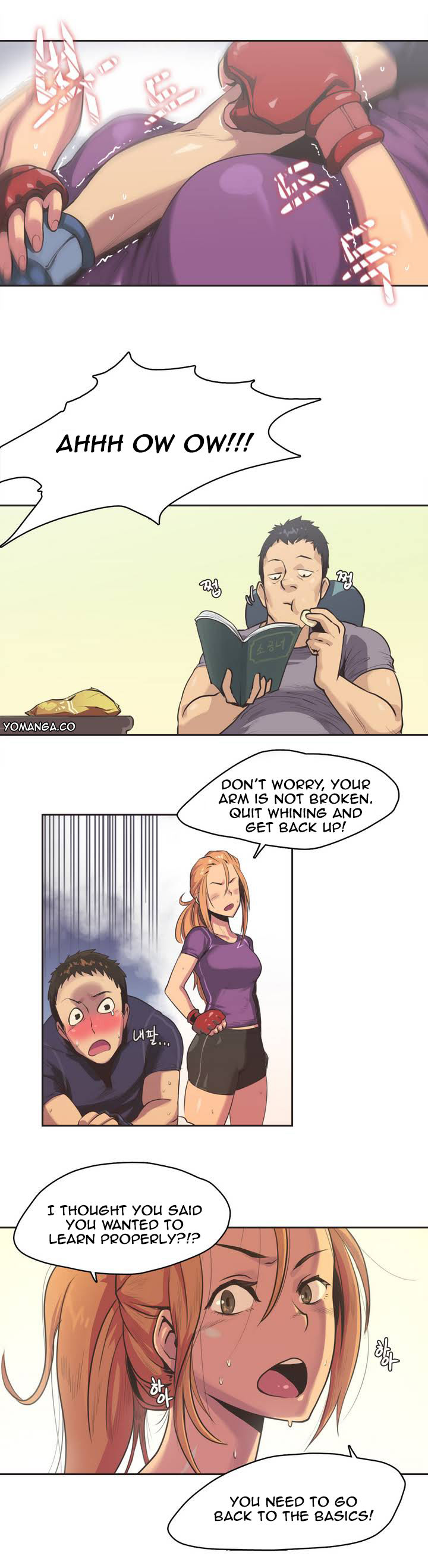 Sports Girl Chapter 1 page 20 - Chapter 1 : Fighter, Ah-Yeon Park #1