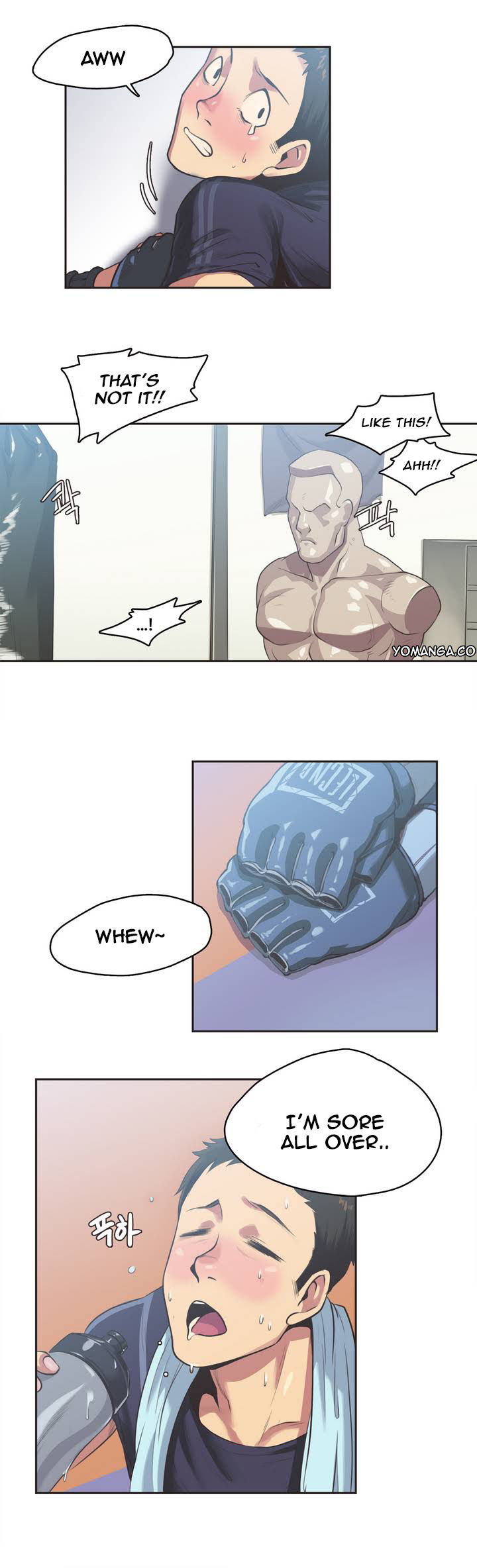 Sports Girl Chapter 1 page 21 - Chapter 1 : Fighter, Ah-Yeon Park #1