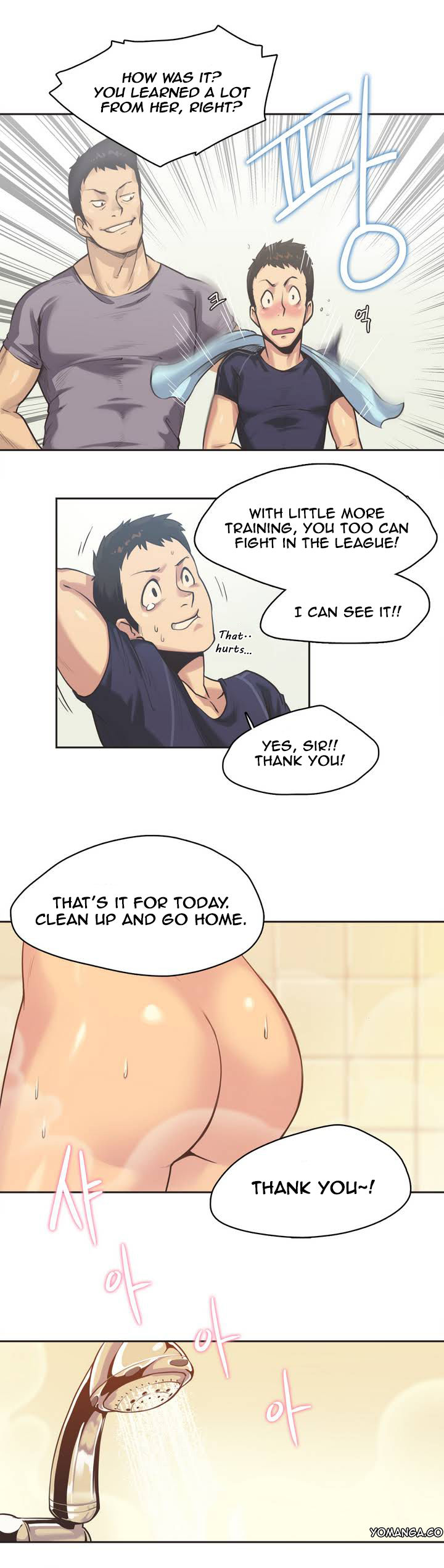 Sports Girl Chapter 1 page 22 - Chapter 1 : Fighter, Ah-Yeon Park #1