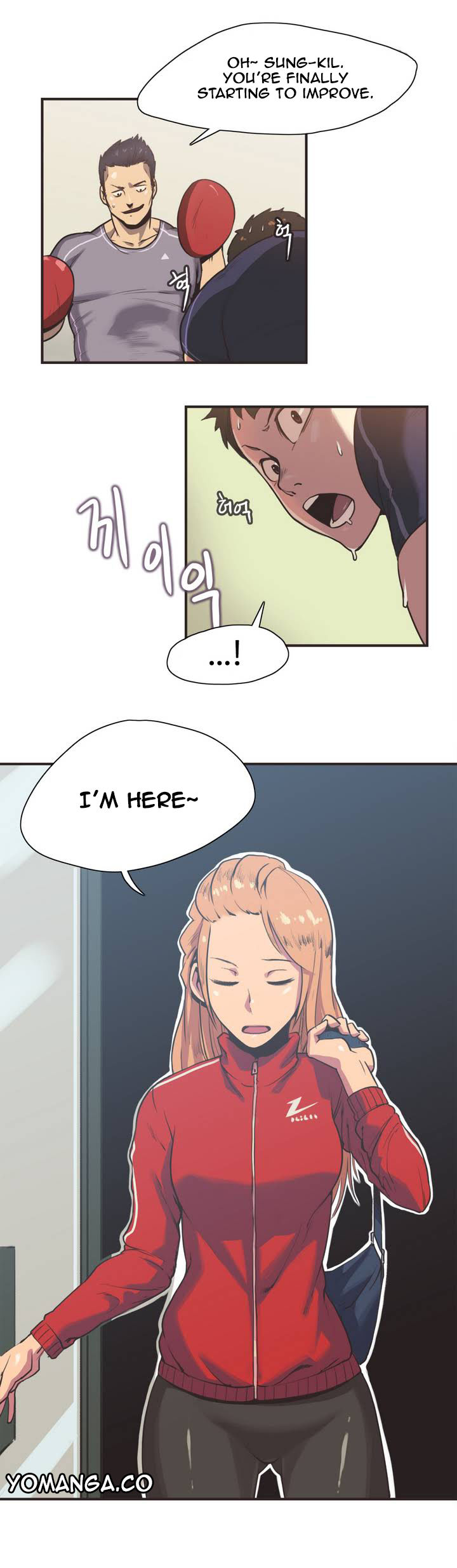Sports Girl Chapter 1 page 3 - Chapter 1 : Fighter, Ah-Yeon Park #1