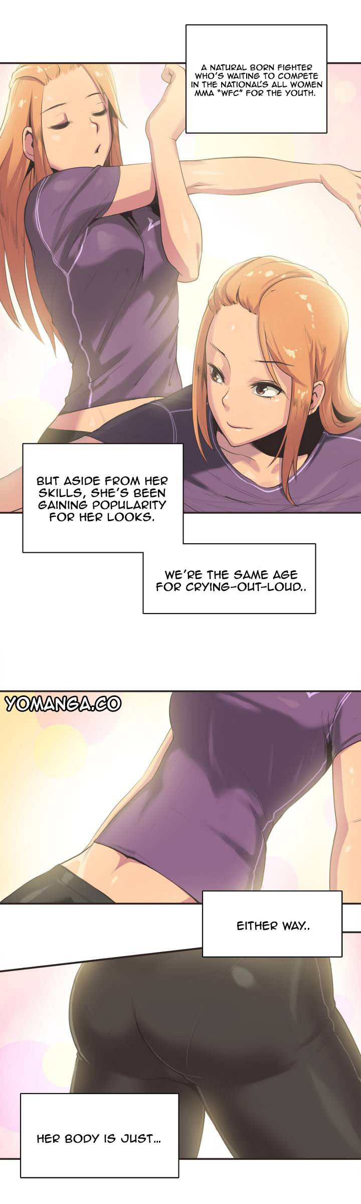 Sports Girl Chapter 1 page 5 - Chapter 1 : Fighter, Ah-Yeon Park #1