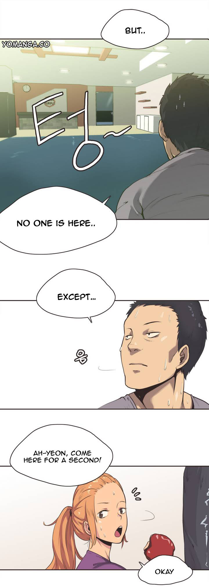 Sports Girl Chapter 1 page 8 - Chapter 1 : Fighter, Ah-Yeon Park #1