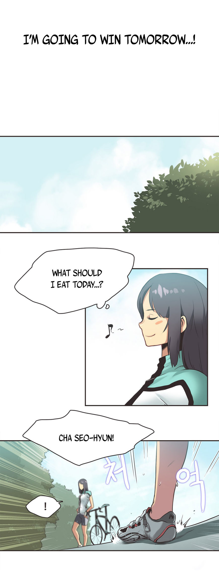 Sports Girl Chapter 10 page 14 - Chapter 10 : Road Goddess -2