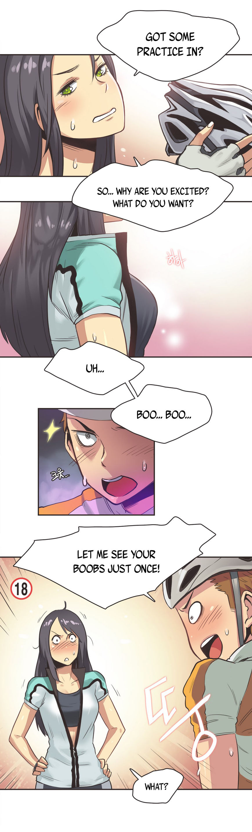 Sports Girl Chapter 10 page 20 - Chapter 10 : Road Goddess -2
