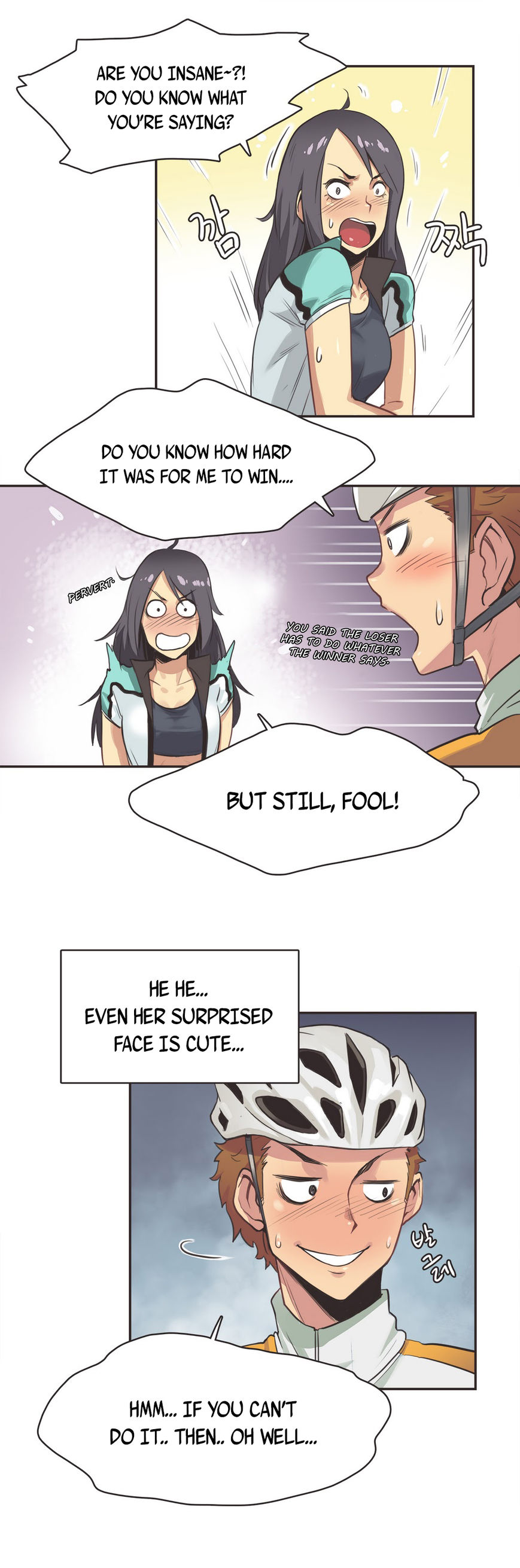 Sports Girl Chapter 10 page 21 - Chapter 10 : Road Goddess -2