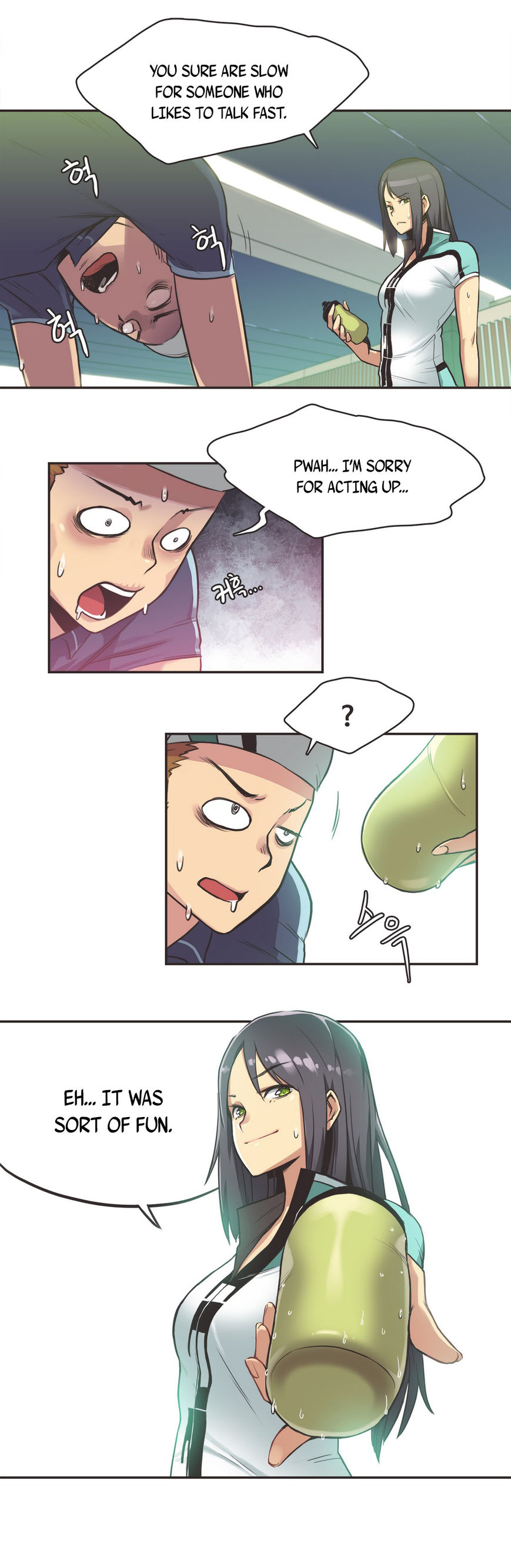 Sports Girl Chapter 10 page 5 - Chapter 10 : Road Goddess -2