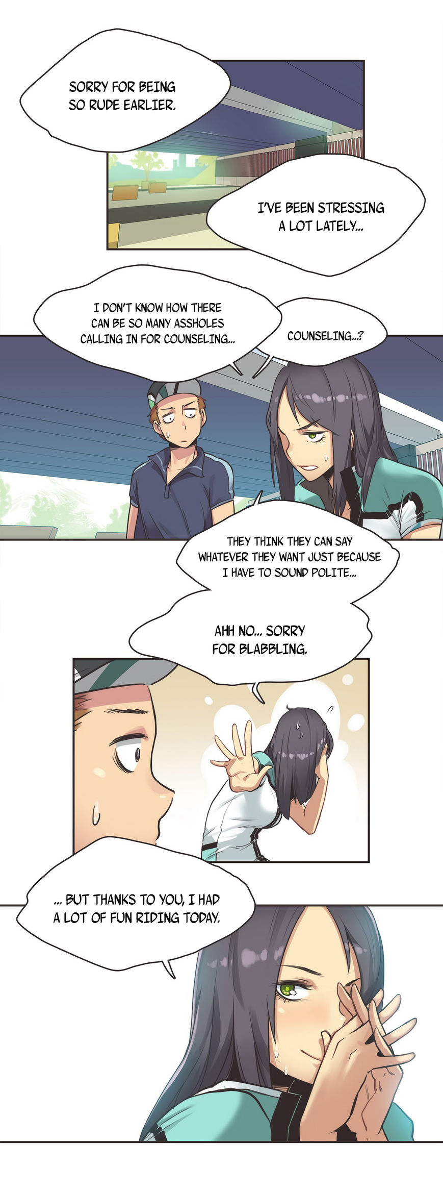Sports Girl Chapter 10 page 6 - Chapter 10 : Road Goddess -2