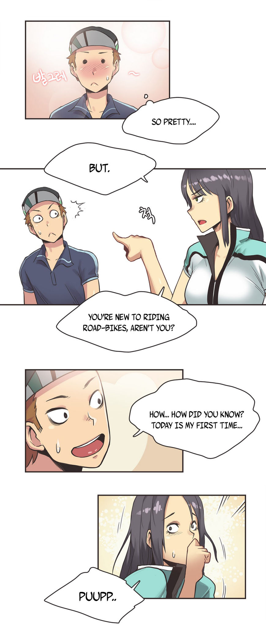 Sports Girl Chapter 10 page 7 - Chapter 10 : Road Goddess -2