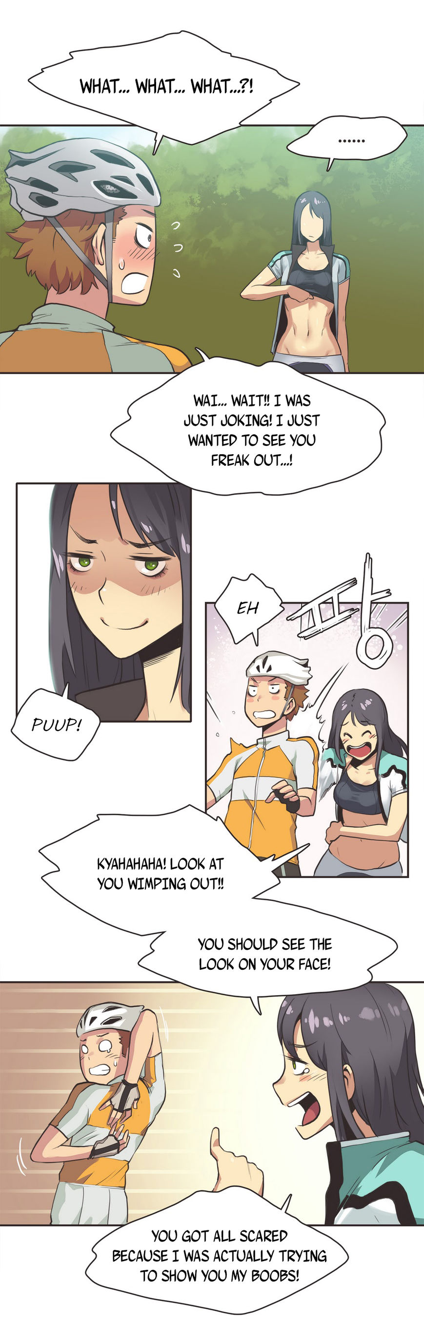 Sports Girl Chapter 11 page 2 - Chapter 11 : Road Goddess -3
