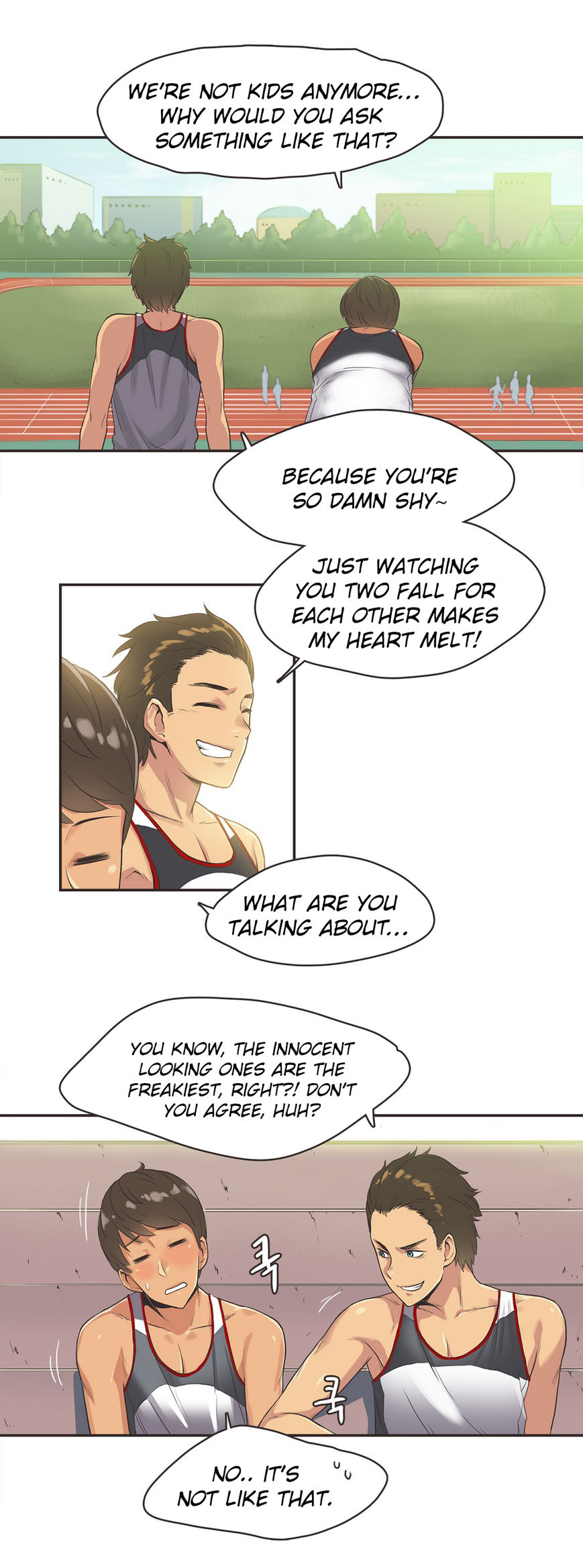 Sports Girl Chapter 13 page 6 - Chapter 13 : A Runner's High #1