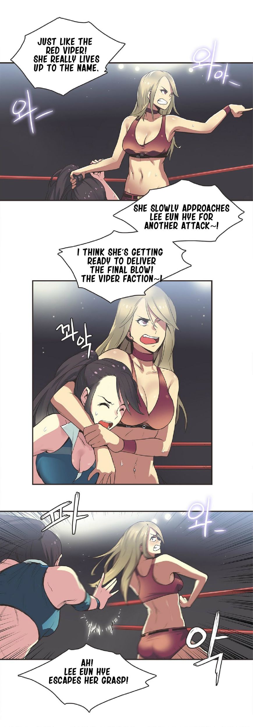 Sports Girl Chapter 17 page 10 - Chapter 17 : Queen of the Ring #1