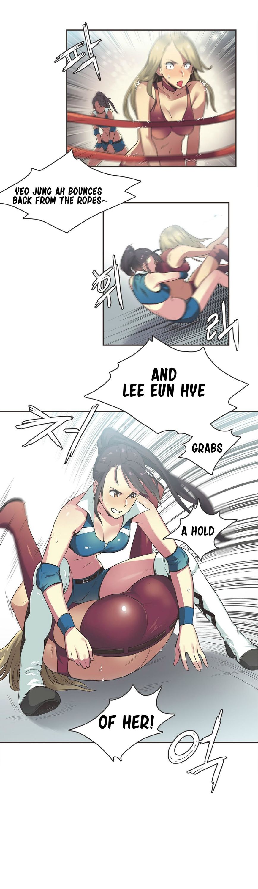 Sports Girl Chapter 17 page 11 - Chapter 17 : Queen of the Ring #1