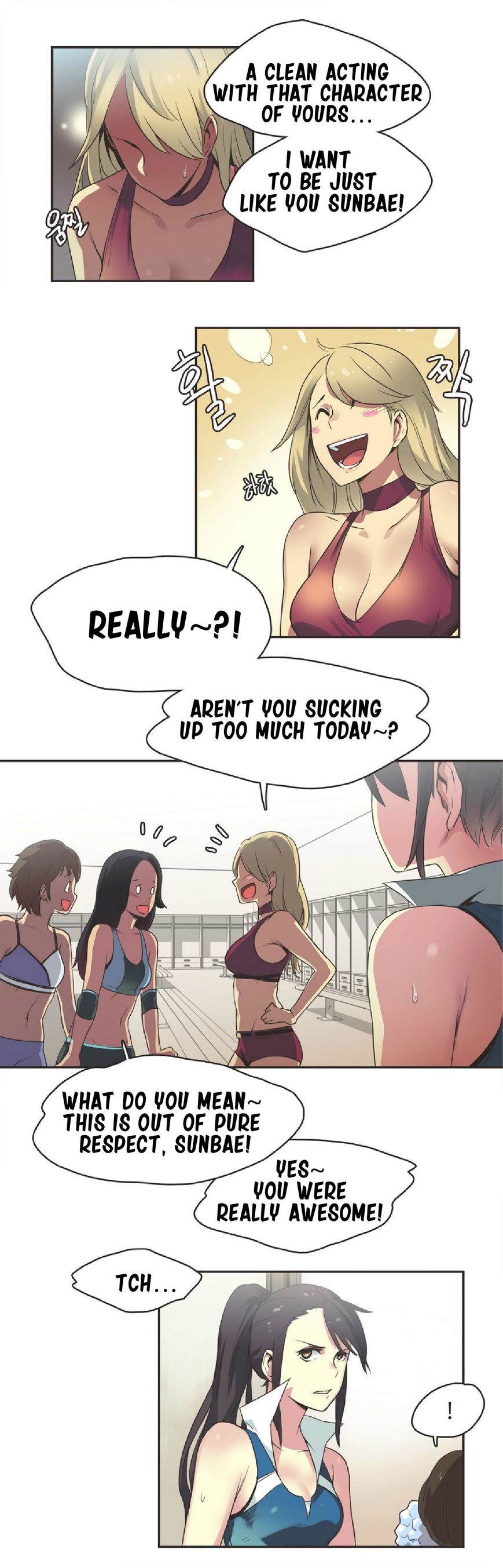 Sports Girl Chapter 17 page 14 - Chapter 17 : Queen of the Ring #1