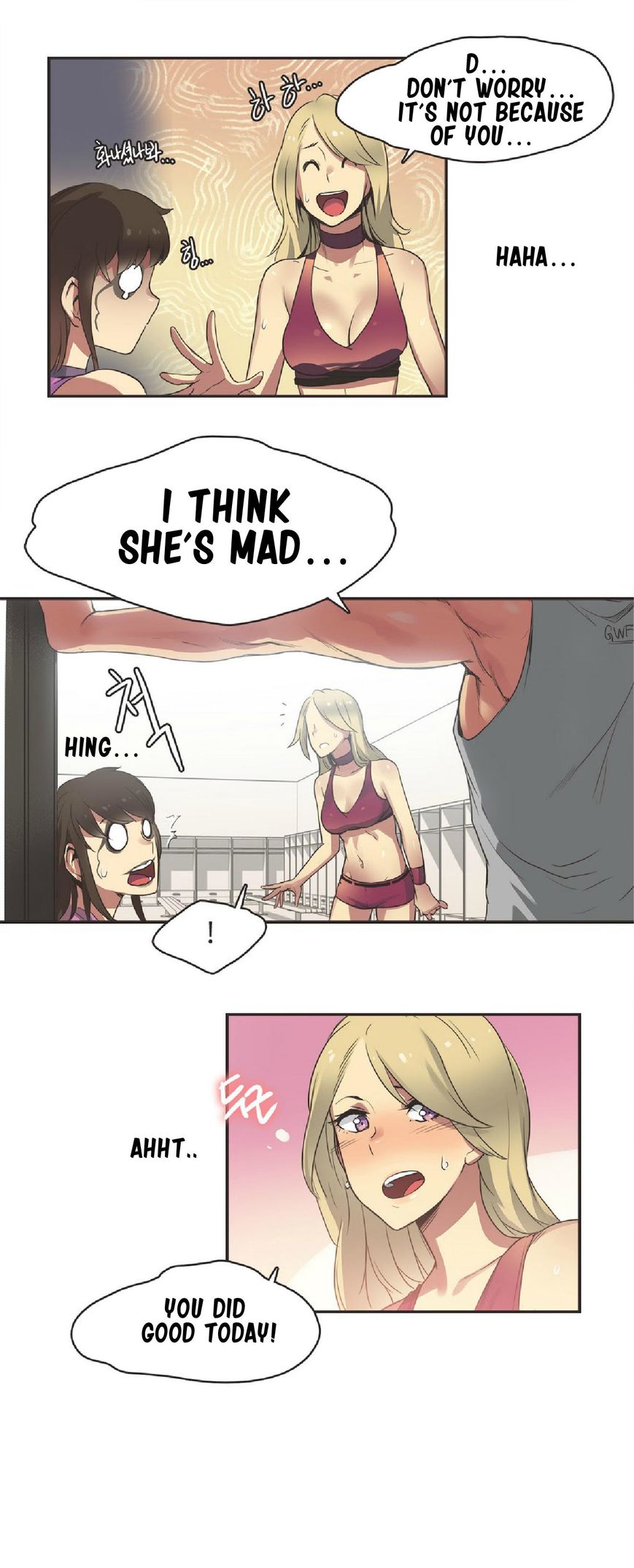 Sports Girl Chapter 17 page 16 - Chapter 17 : Queen of the Ring #1
