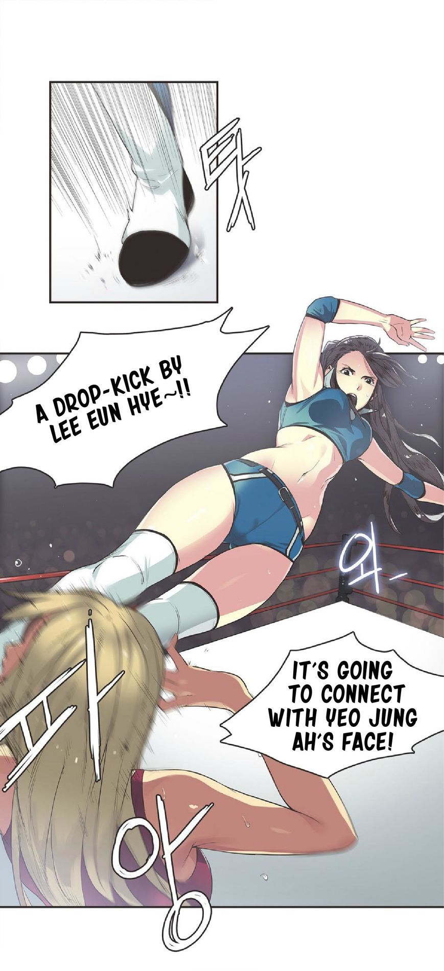 Sports Girl Chapter 17 page 3 - Chapter 17 : Queen of the Ring #1