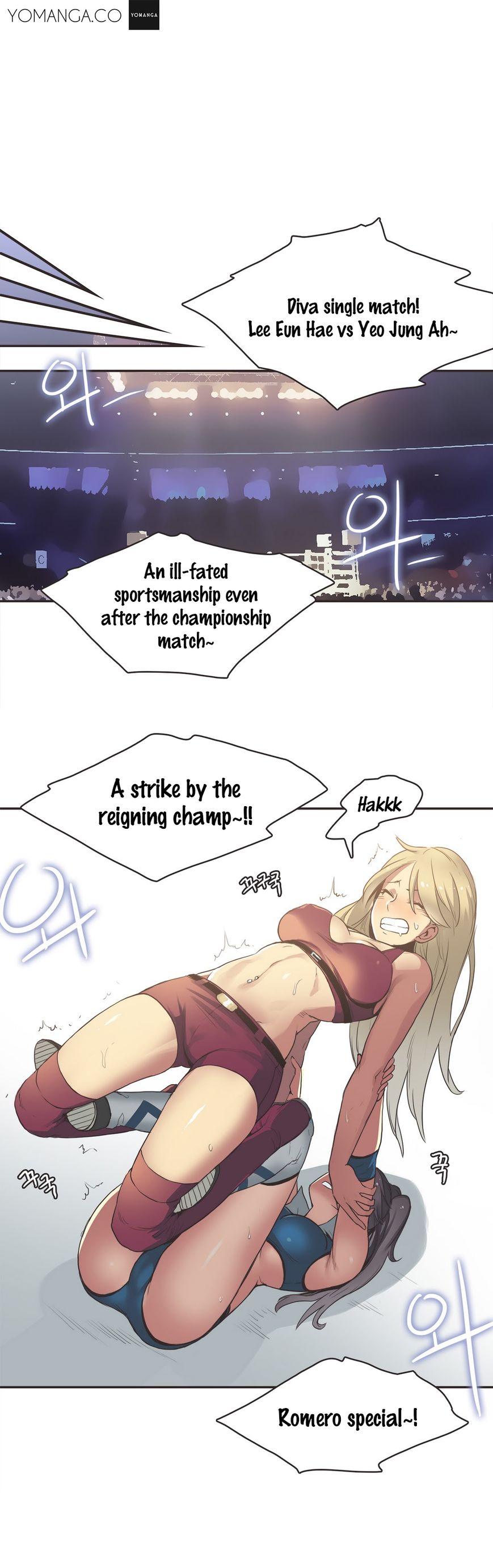 Sports Girl Chapter 18 page 10 - Chapter 18 : Queen of the Ring #2