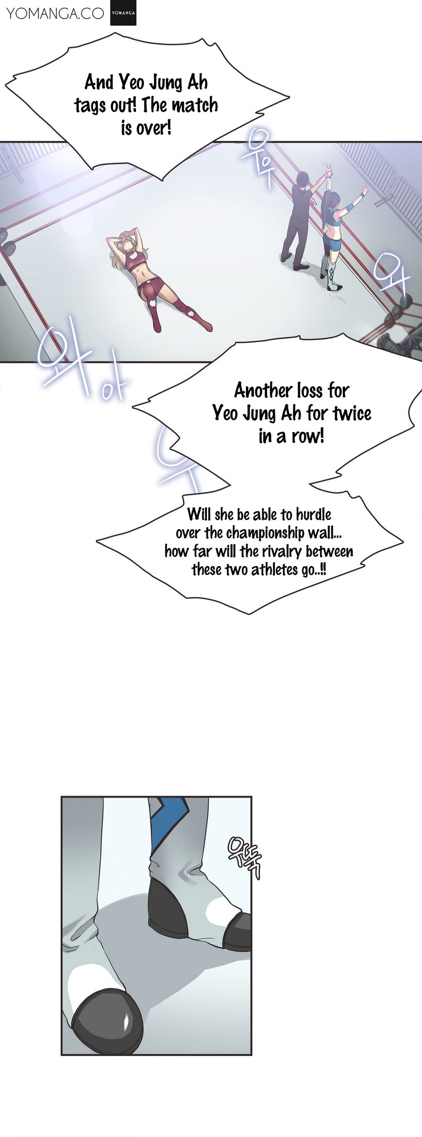 Sports Girl Chapter 18 page 11 - Chapter 18 : Queen of the Ring #2