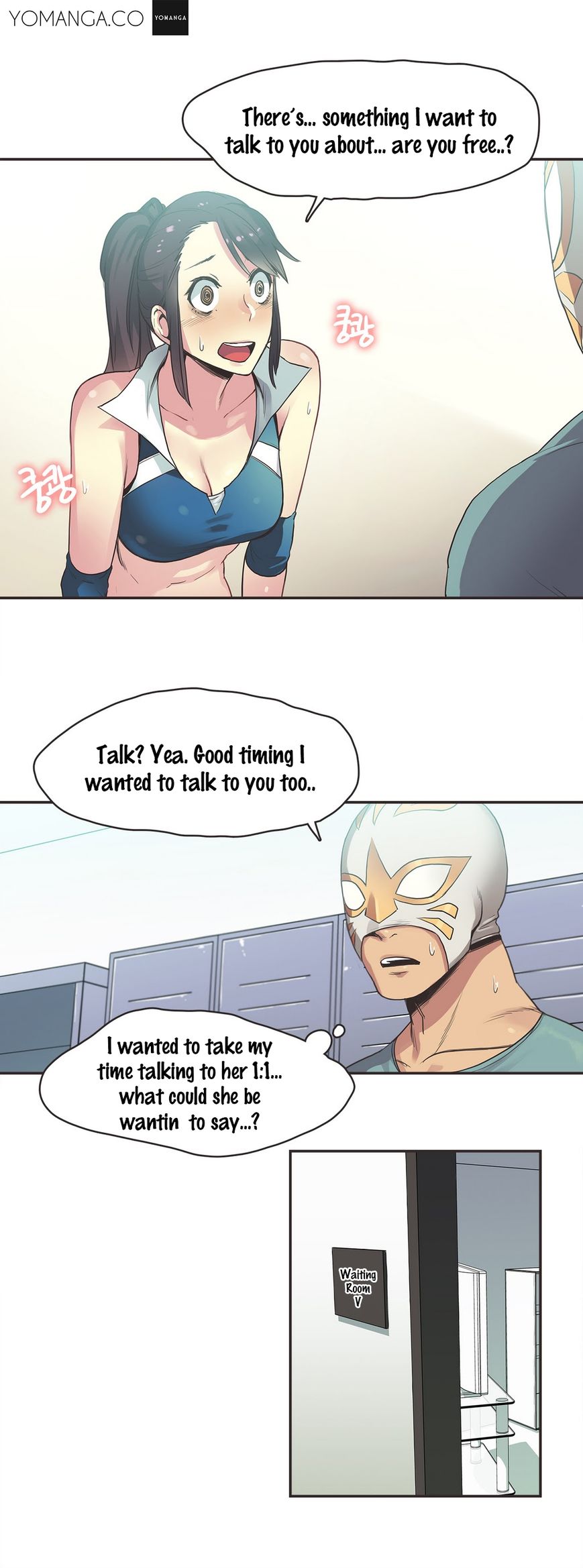 Sports Girl Chapter 18 page 17 - Chapter 18 : Queen of the Ring #2