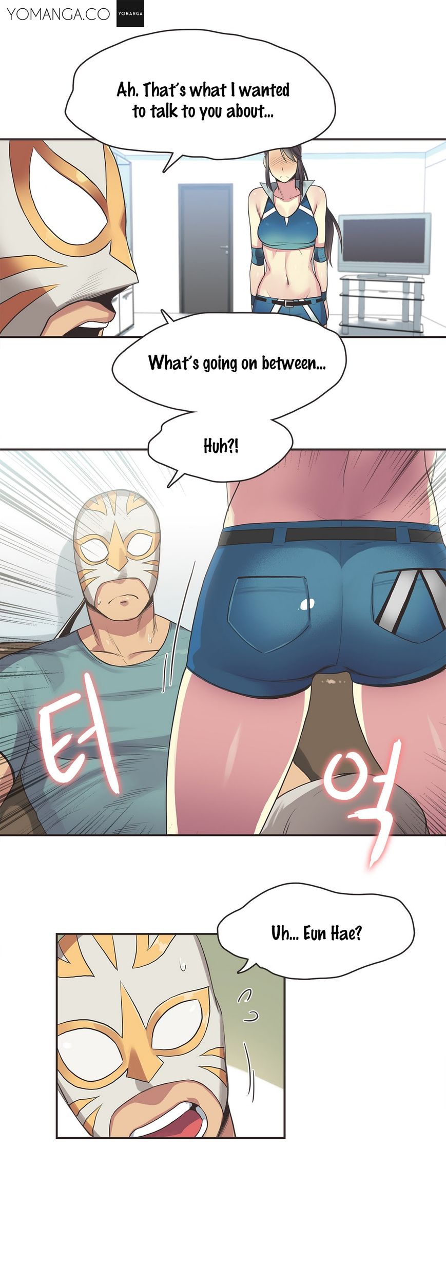 Sports Girl Chapter 18 page 19 - Chapter 18 : Queen of the Ring #2