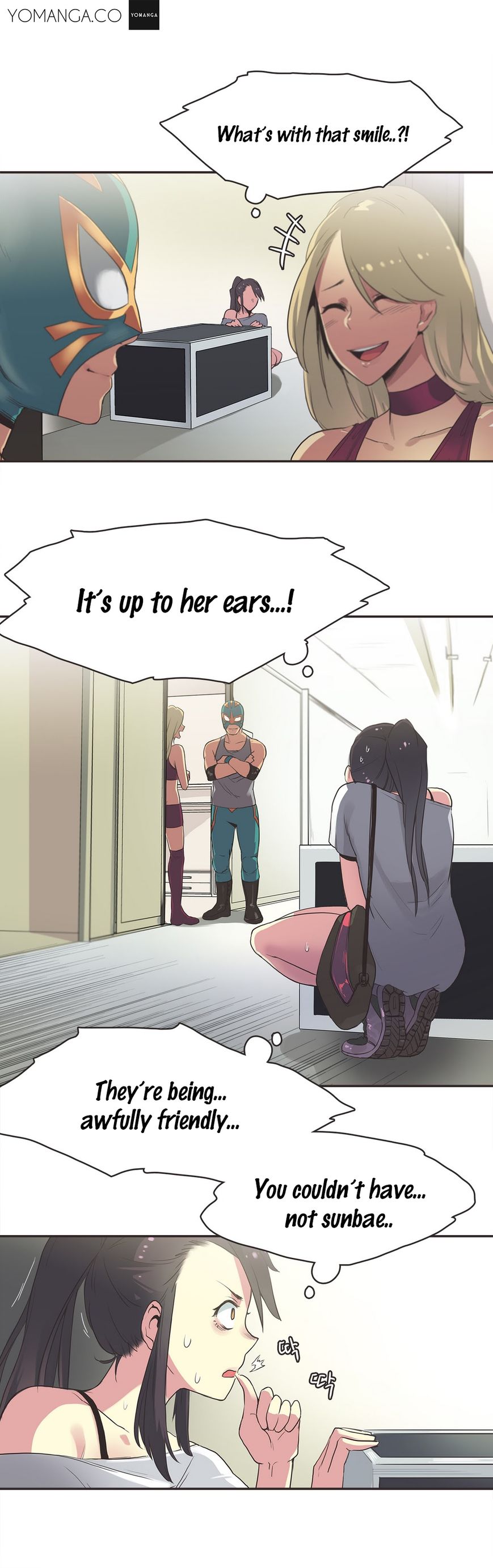 Sports Girl Chapter 18 page 5 - Chapter 18 : Queen of the Ring #2